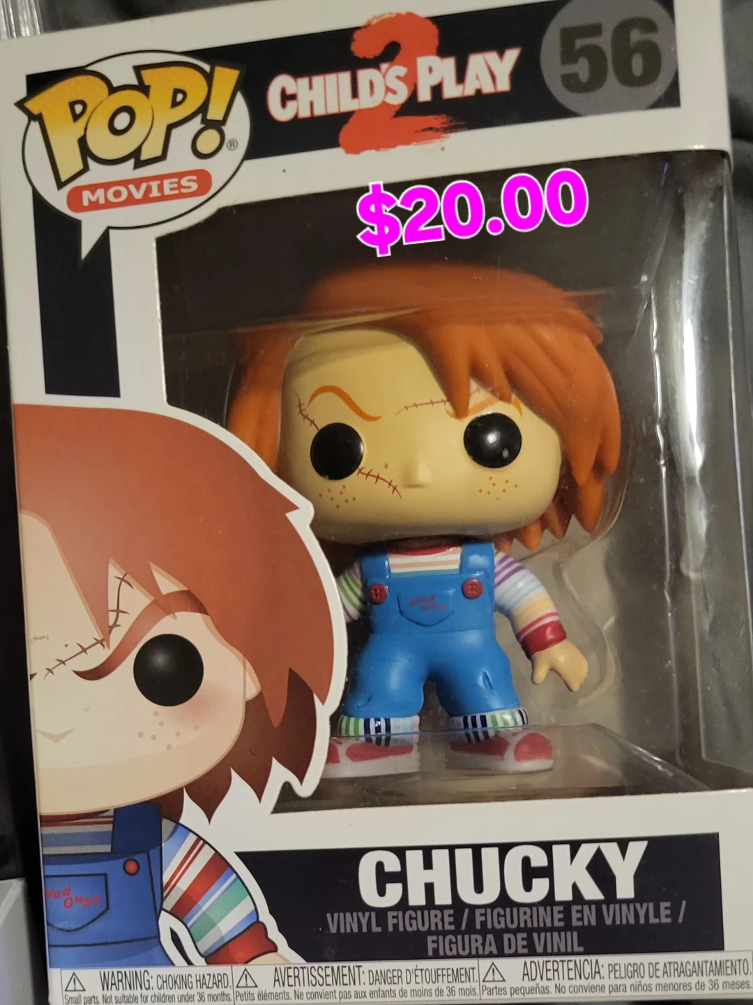 Funko Pop Movies Chucky and Tiffany Figures