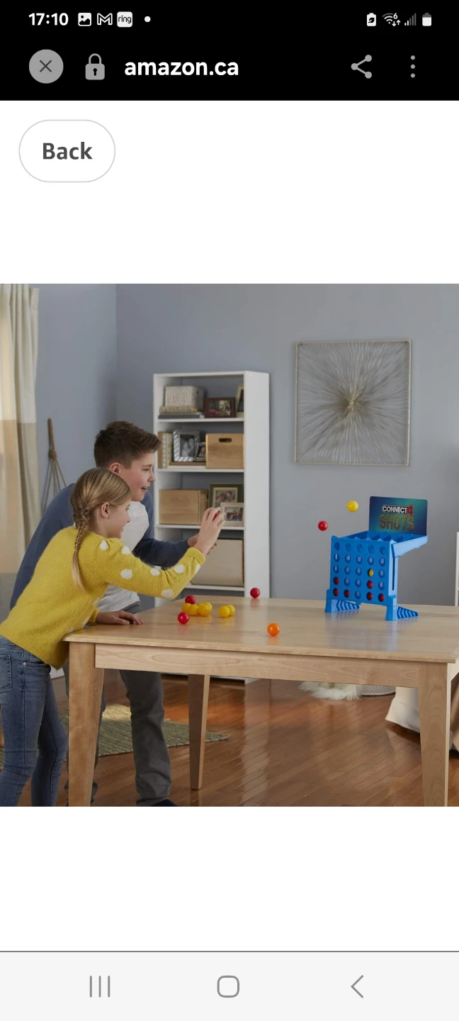 🥳BNIB🤩 Hasbro CONNECT 4 SHOTS Game 2 players
