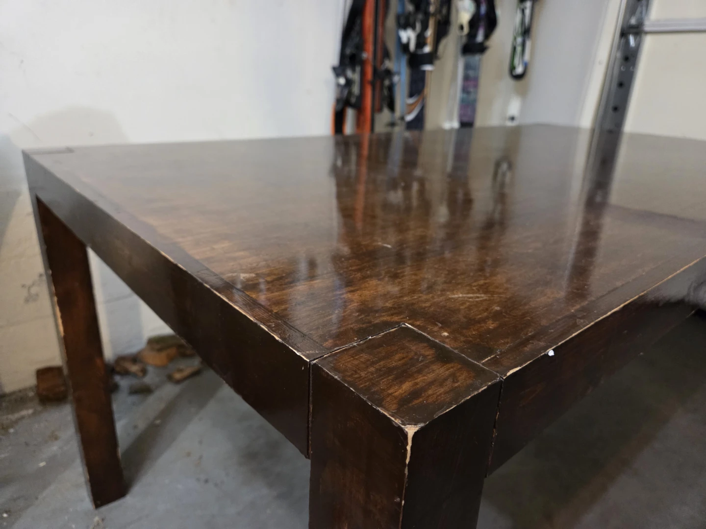 Dark Wood Dining Table - photo 2