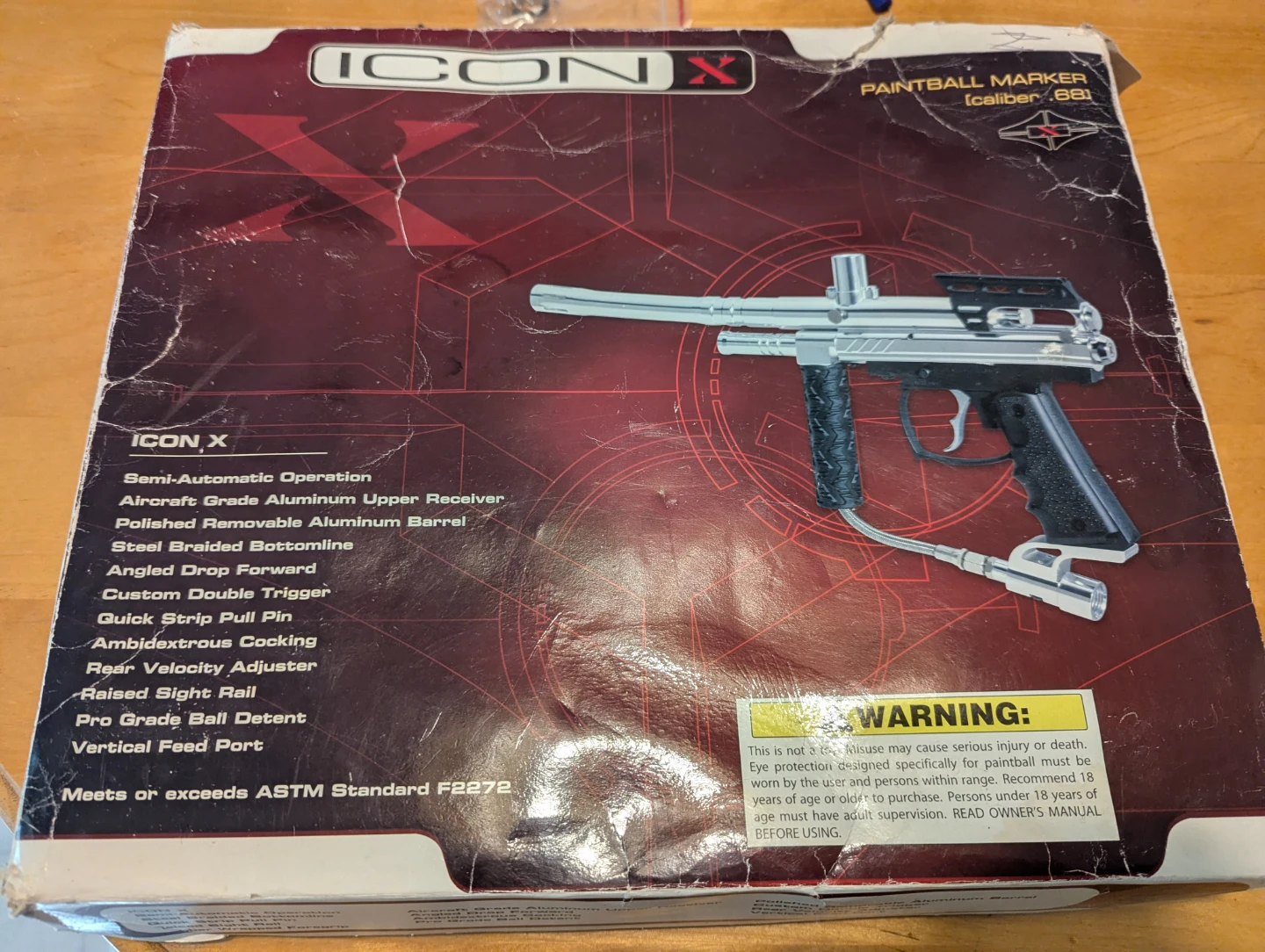 Icon X Paintball Marker and Mask - photo 4