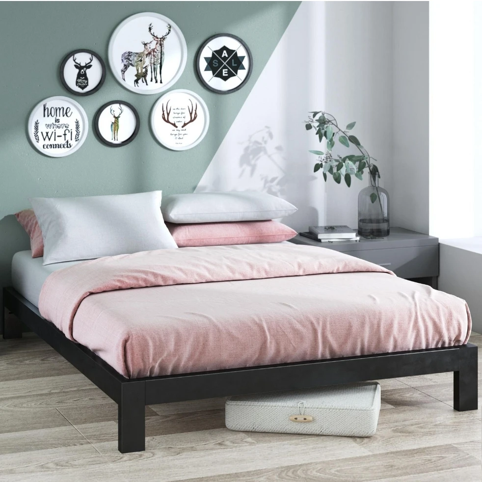 Brand New - Black Metal Bed Frame