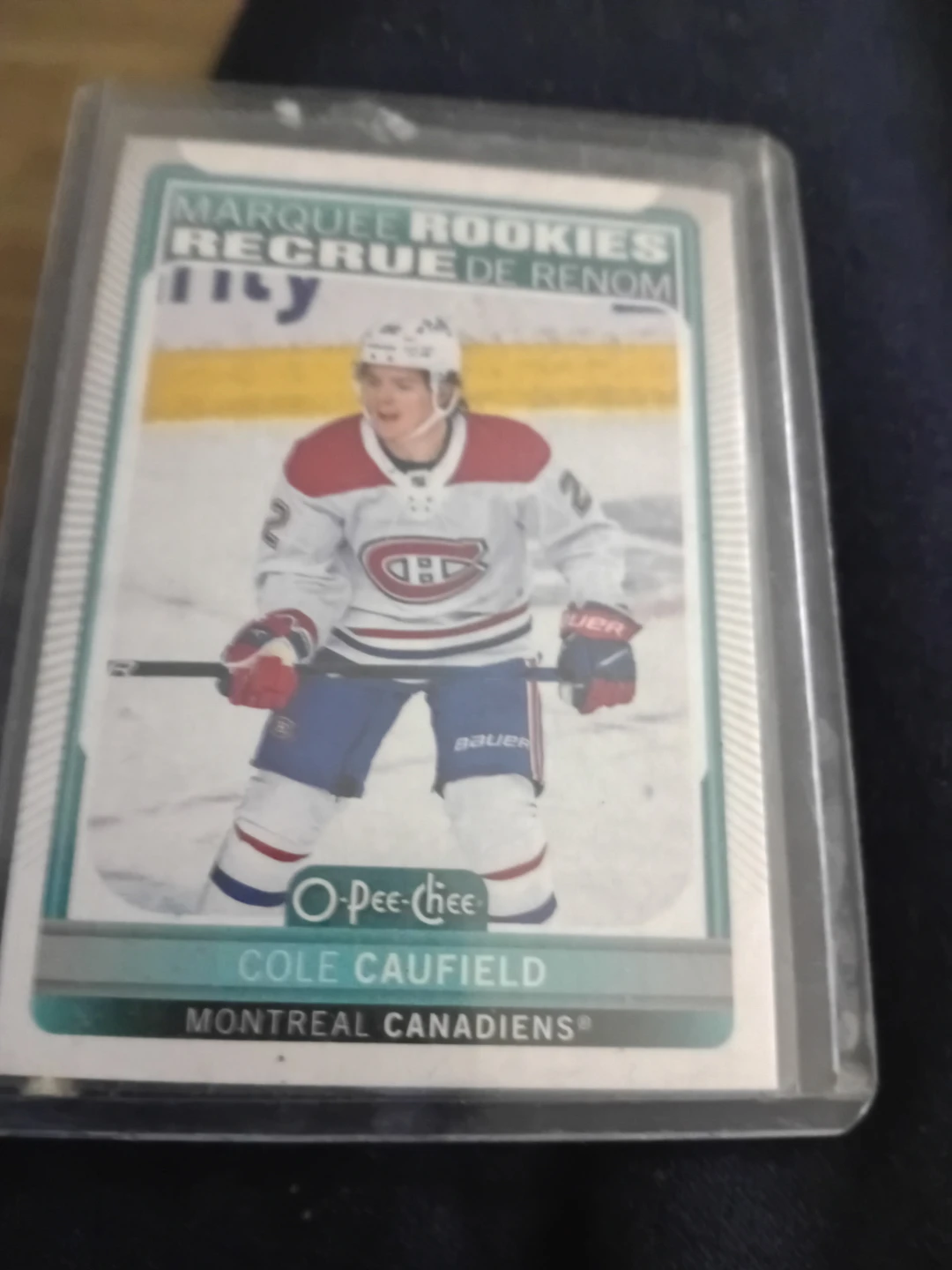 2021-22 O-Pee-Chee Cole Caufield Marquee Rookie Card