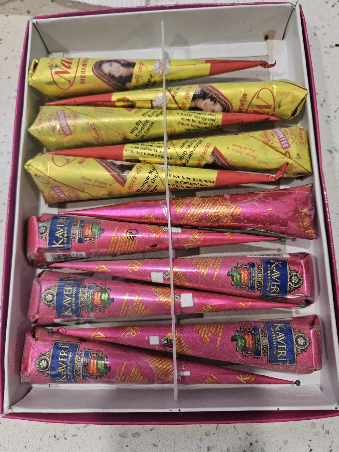 Organic Naaz Mehendi Henna Cones  available