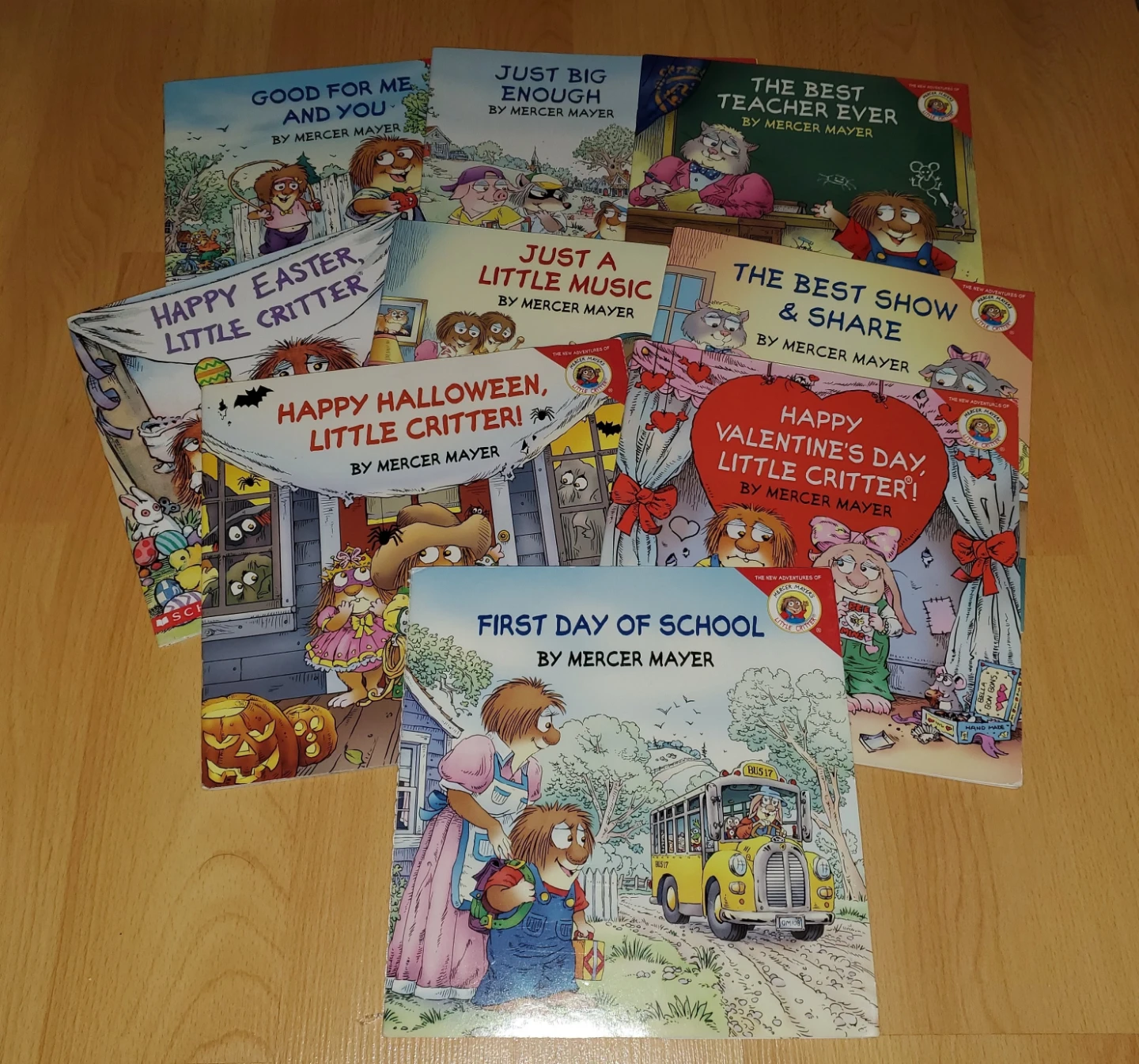 ($3 each)  Little Critter Books by Mercer Mayer