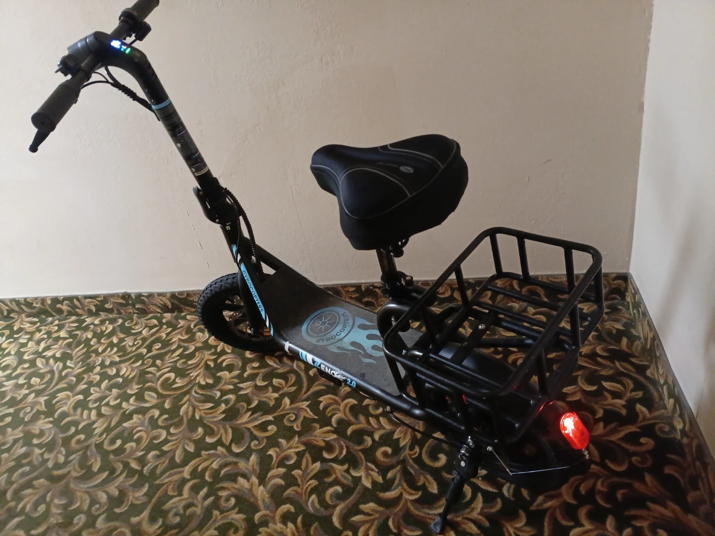 Gyrocopters Zeno 2.0 Electric Scooter with Seat - photo 2