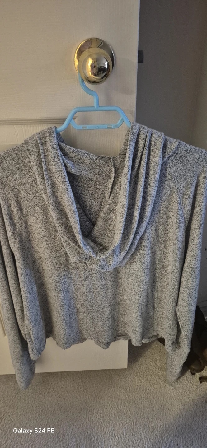 Grey Heather Hooded Sweatshirt Size XL - photo 2