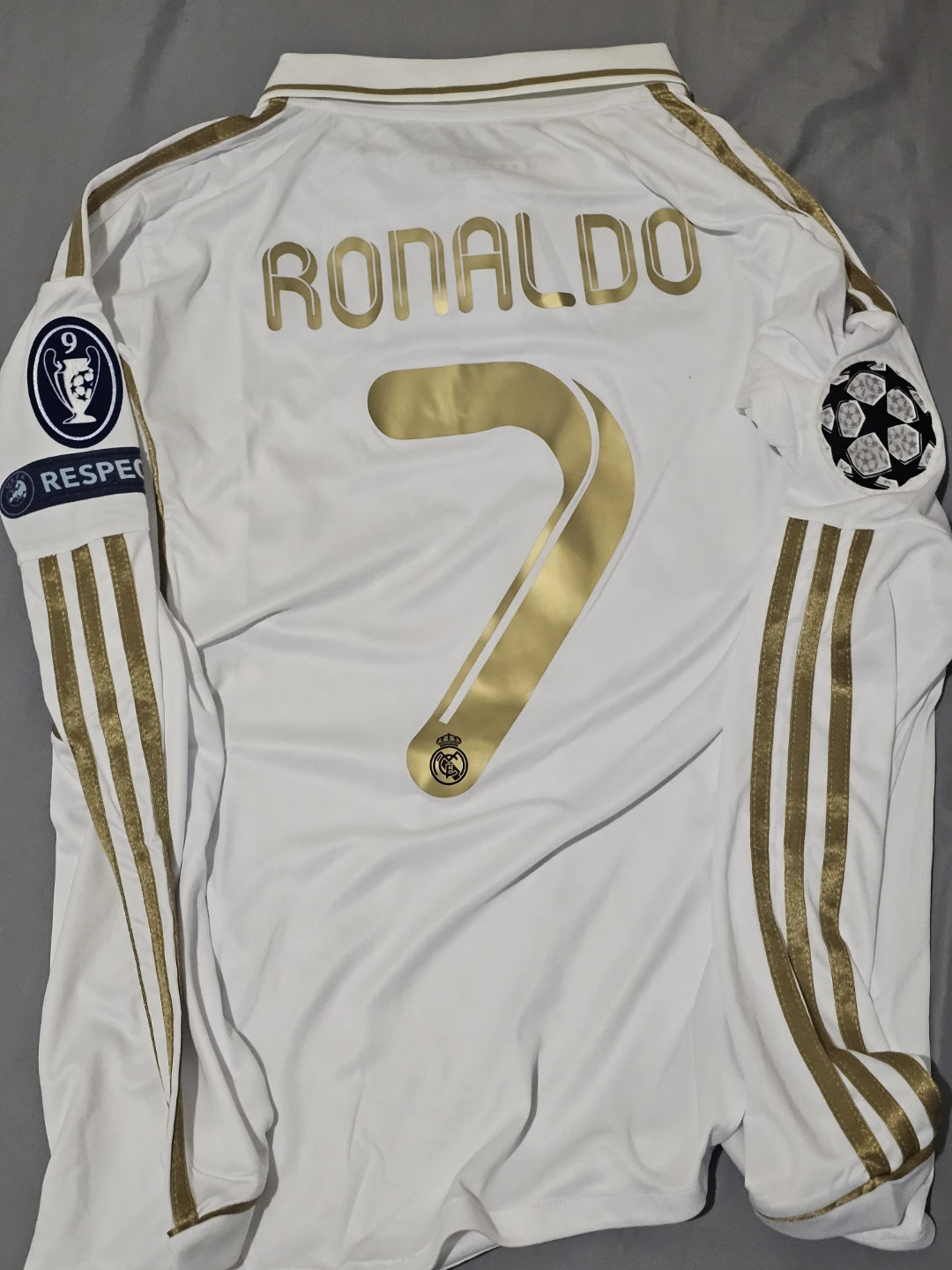 Real Madrid Ronaldo 7 Retro S size