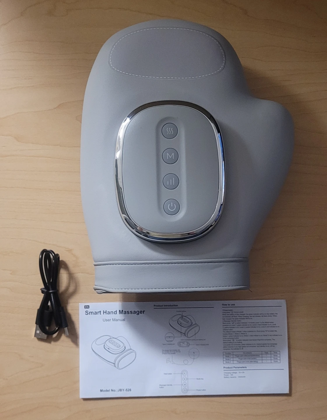 Electric Hand Massager with Heat & Compression - photo 3