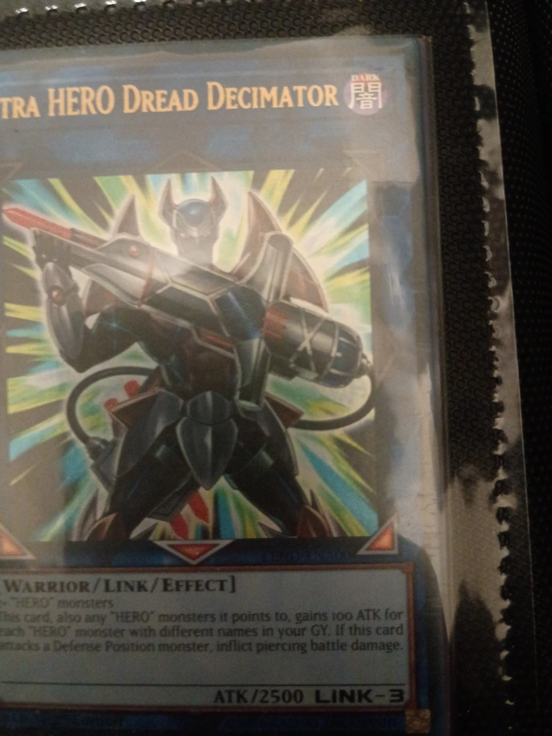 Yu-Gi-Oh! Xtra HERO Dread Decimator 🏈 Card