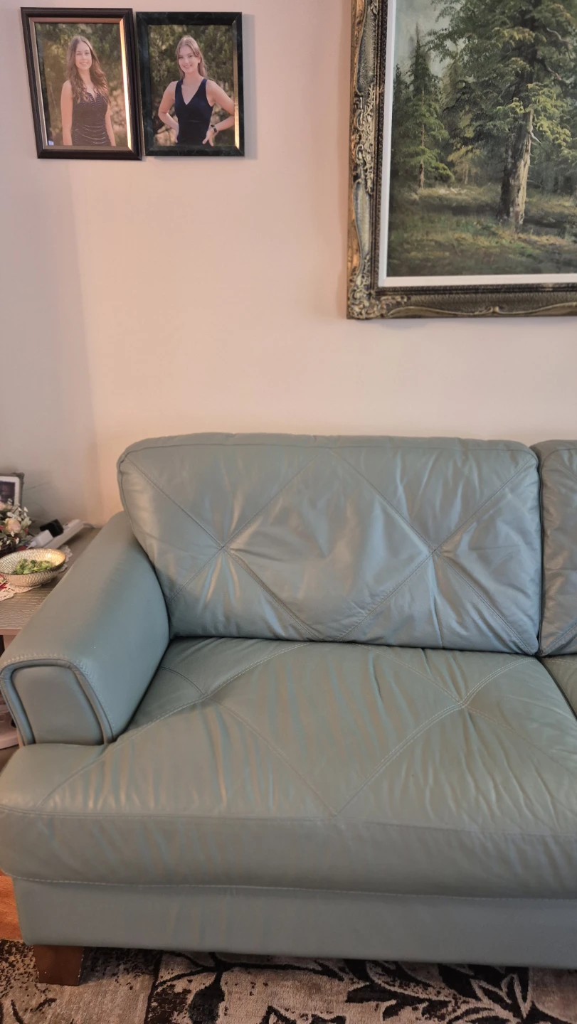 Chateau d'Ax leather sofa 🏈 - photo 3