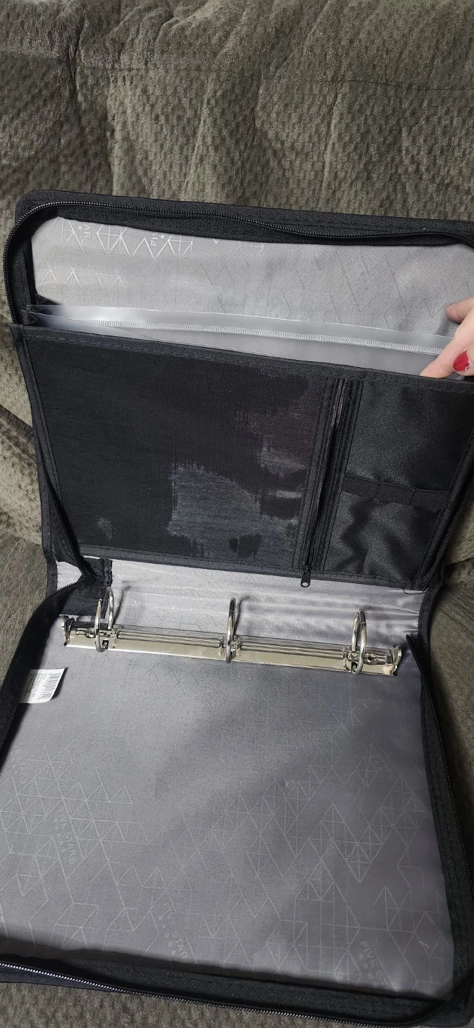 Five Star Zippered 3-Ring Binder - photo 3