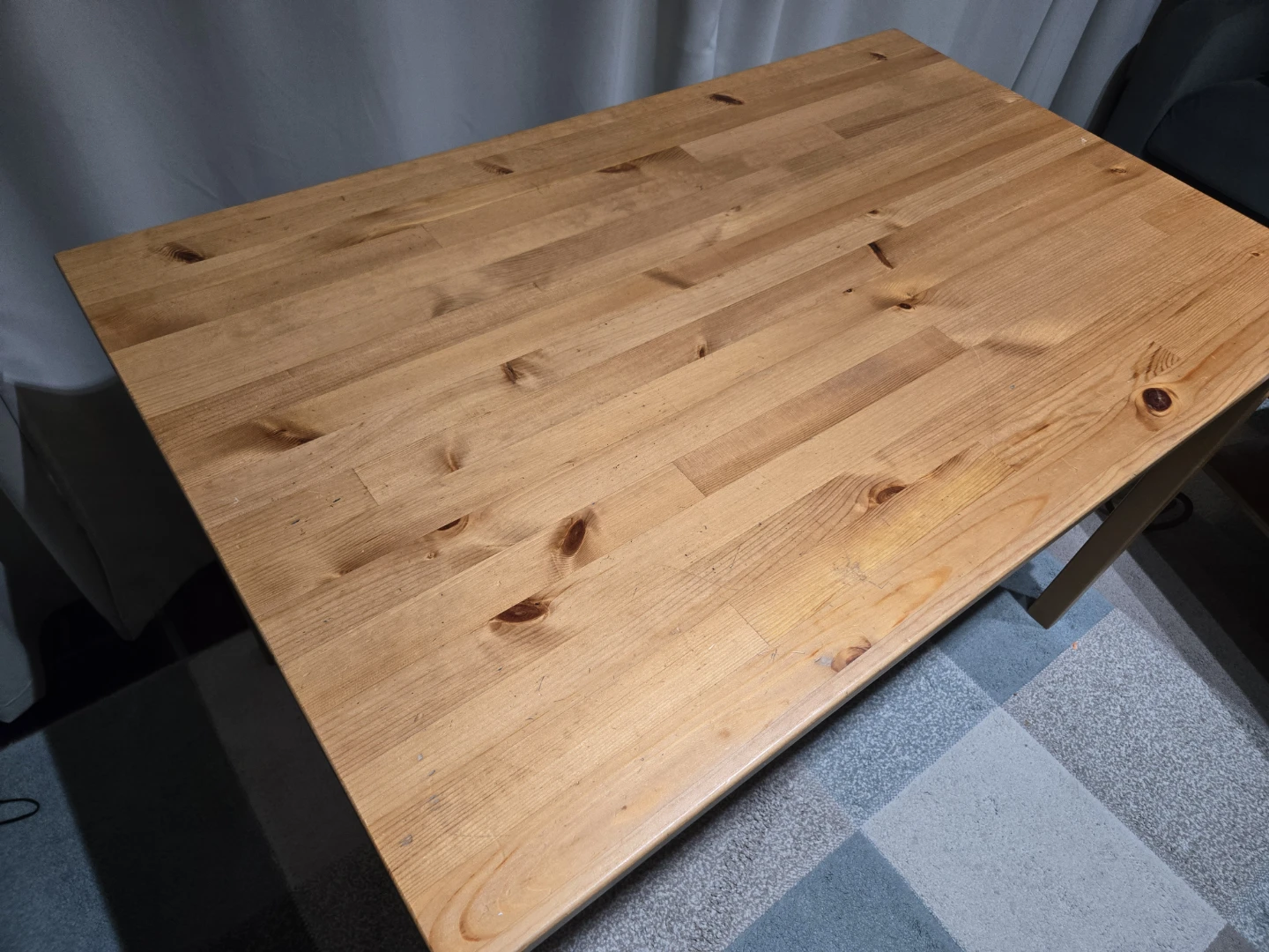 IKEA Pine Dining Table and 4 Chairs - photo 2