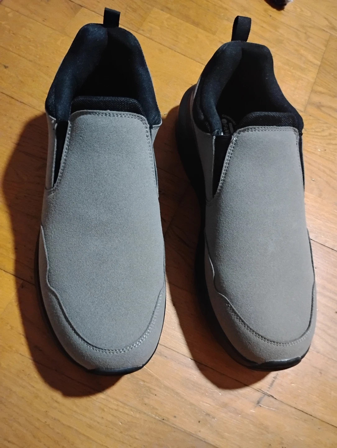FitVille grey slip-on shoes