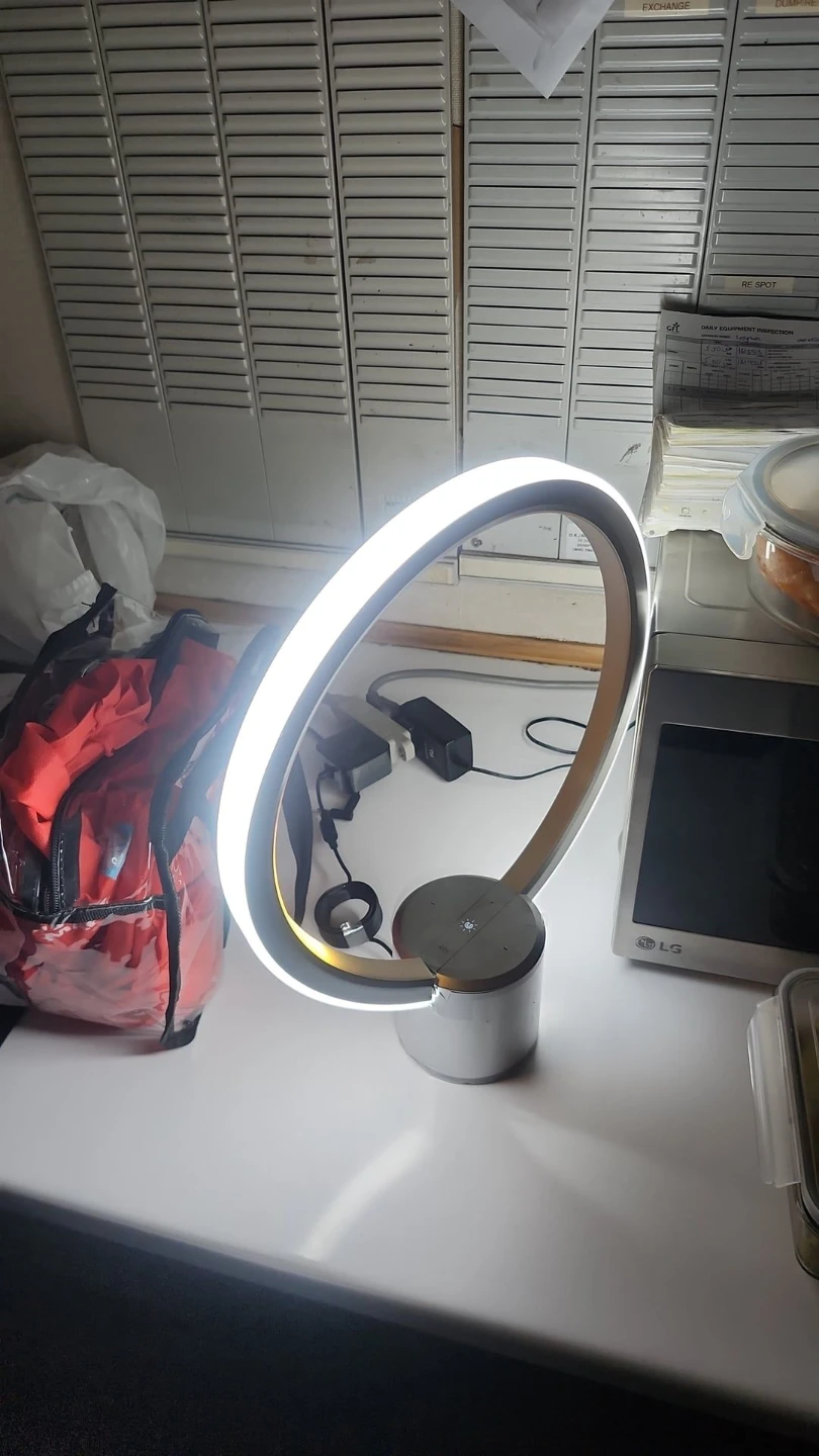 Circular LED Desk Smart Lamp (c by ge) - photo 2
