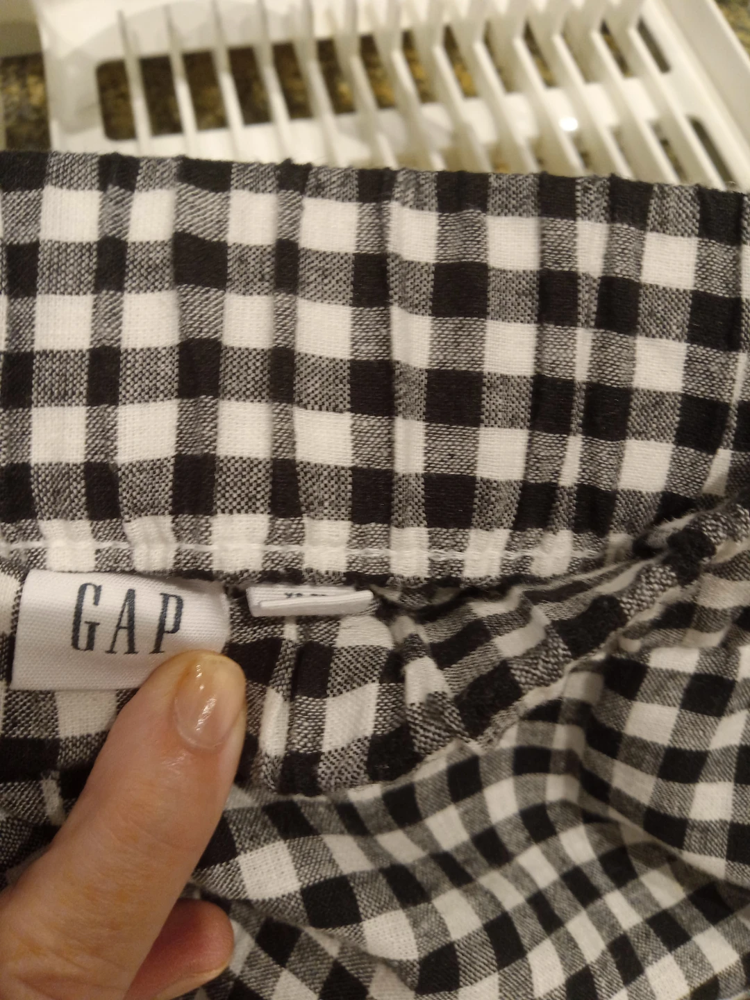 Gap Gingham pants - photo 3