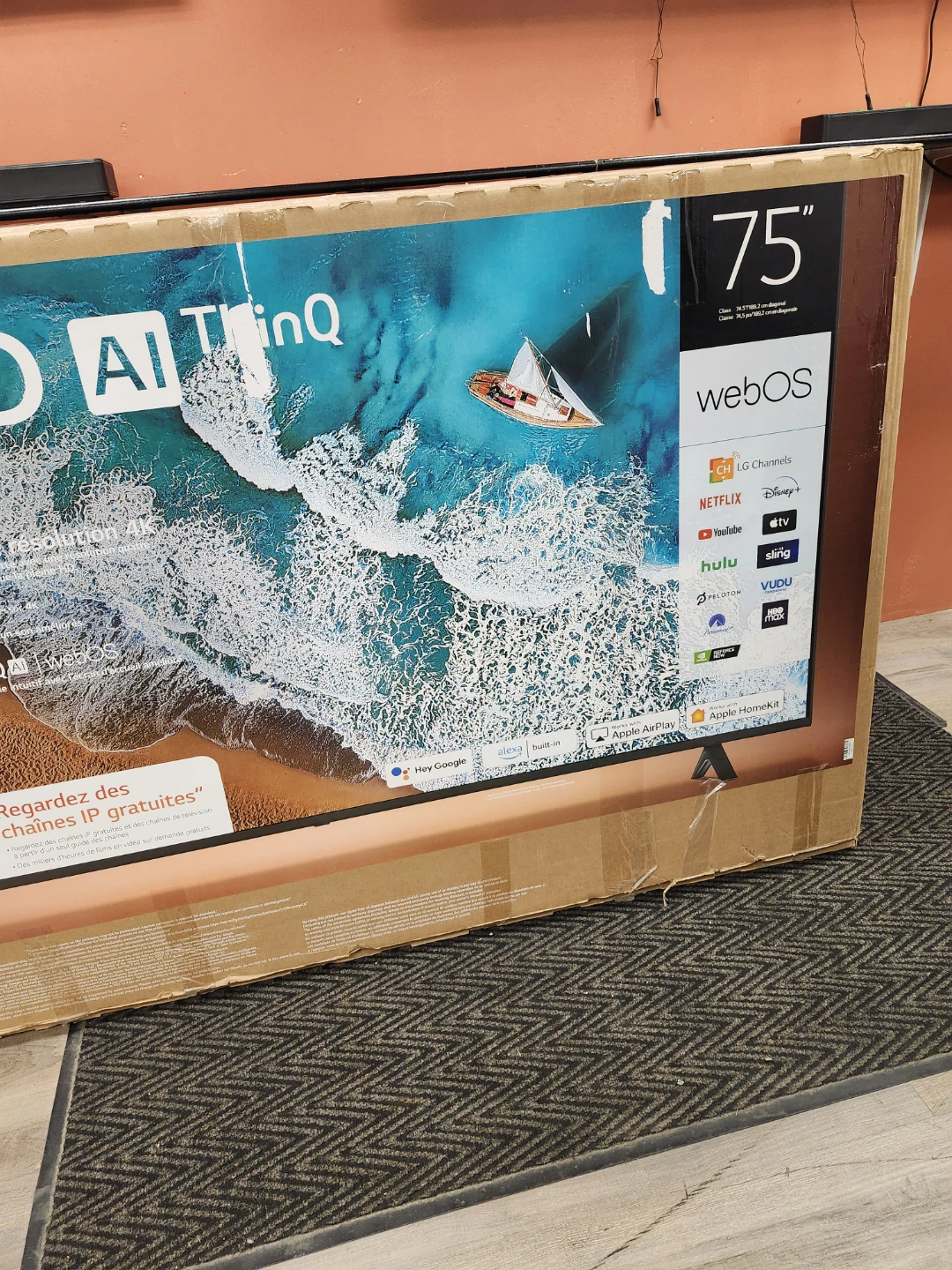 LG 75-inch 4K UHD AI ThinQ Smart TV - photo 2