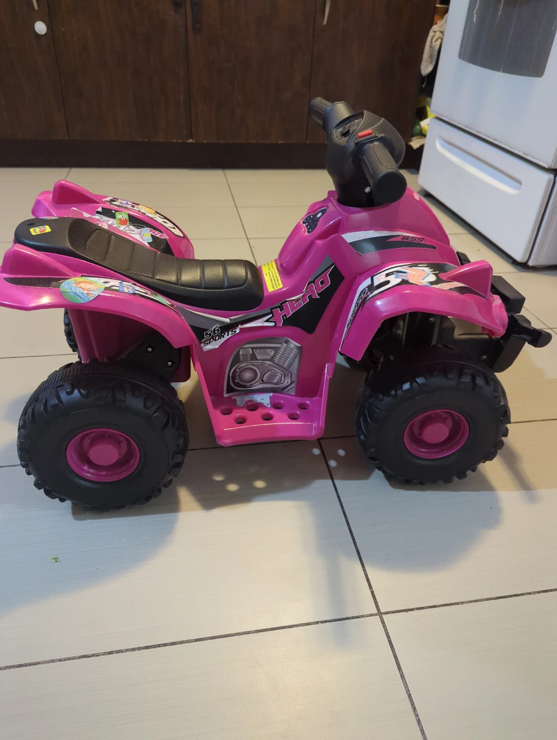 Pink Hero Battery Operated ATV for Kids