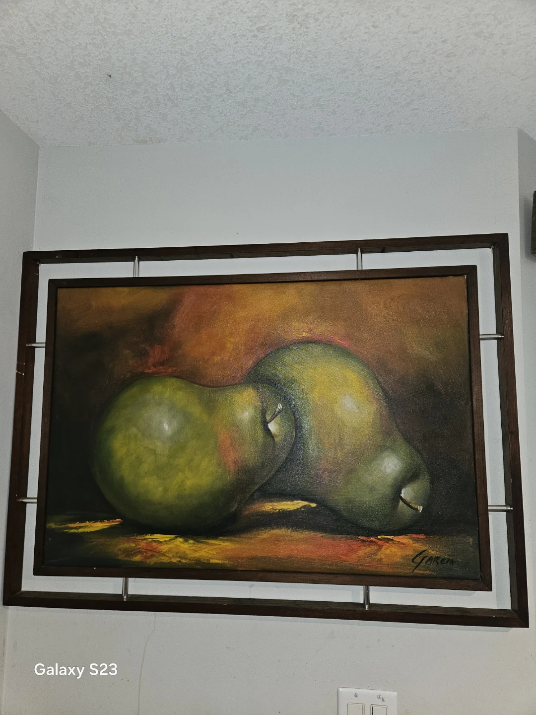 Garcia Pear Still Life Oil Painting