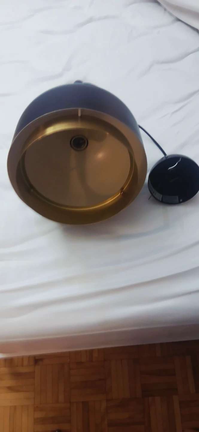 Modern Black and Gold Pendant Light - photo 3