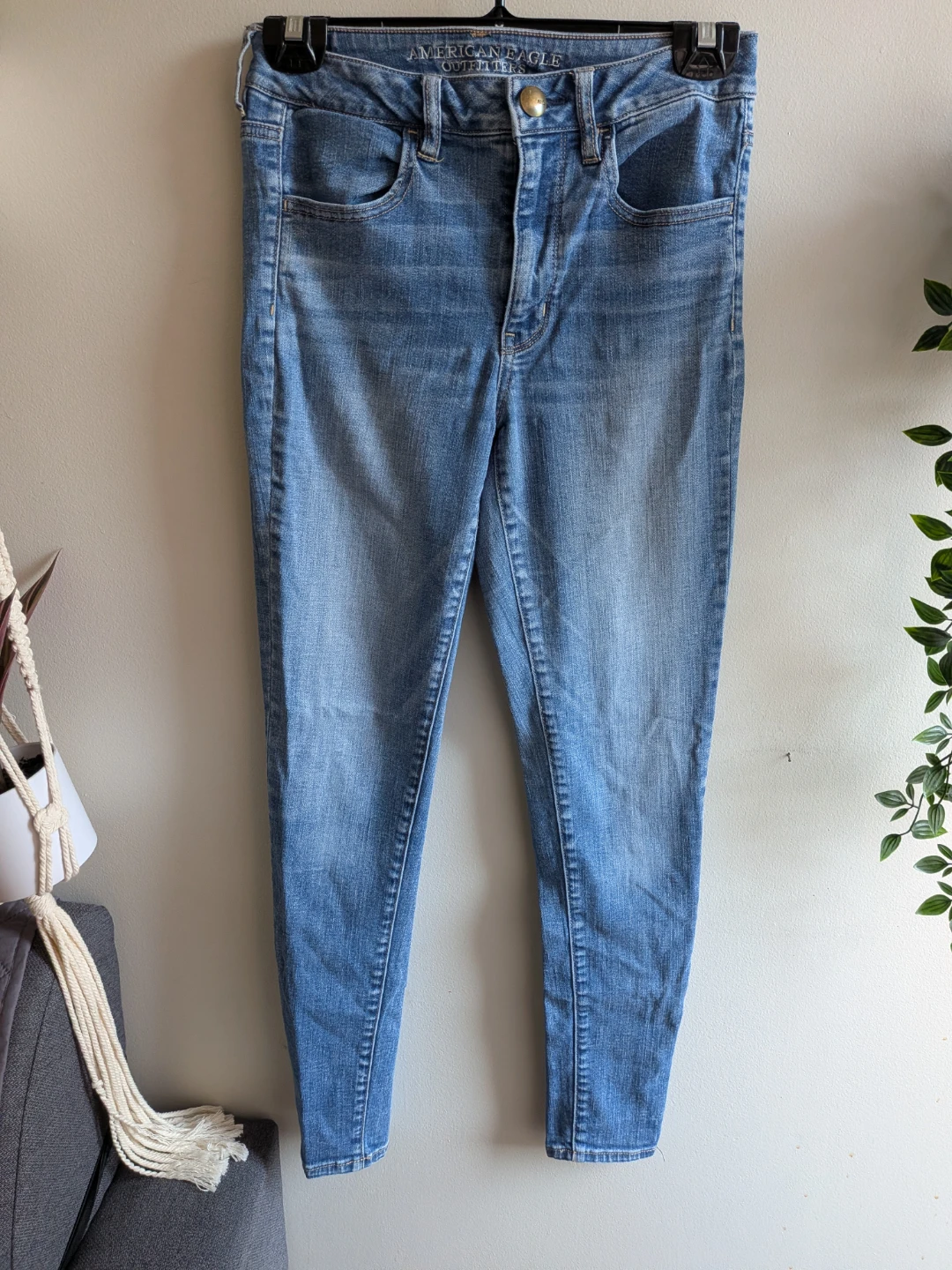 🏈American Eagle Super Stretch Jeggings Size 6