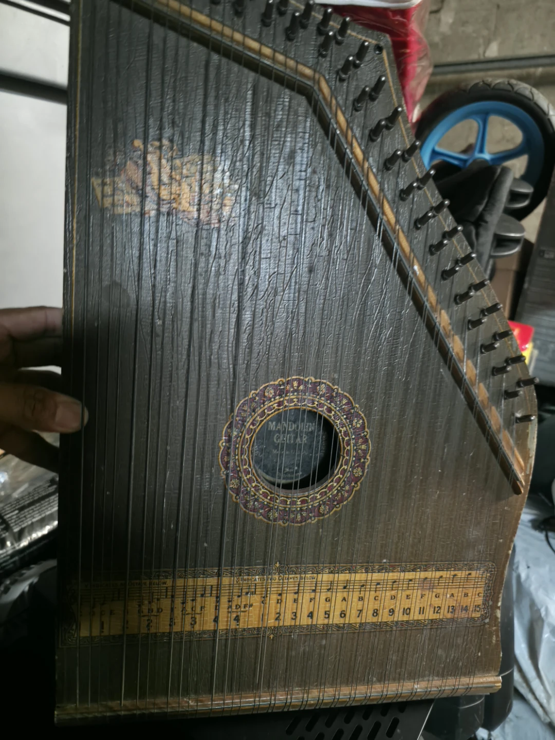 Vintage Mandolin Guitar Zither