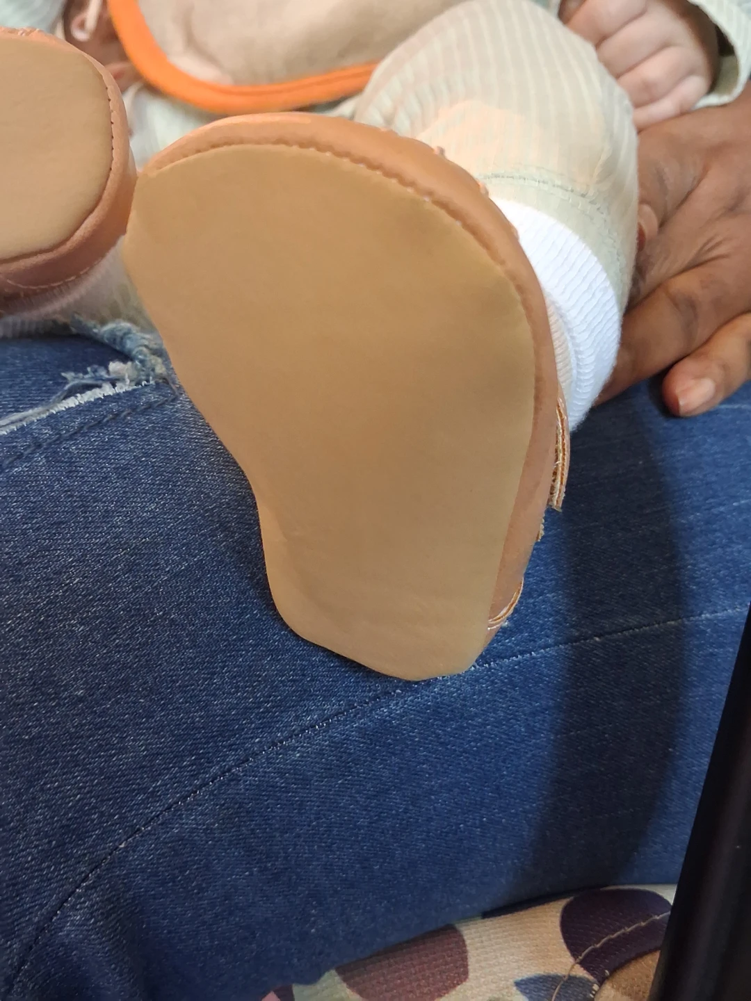 Baby Tan Soft Sole Shoes - photo 3