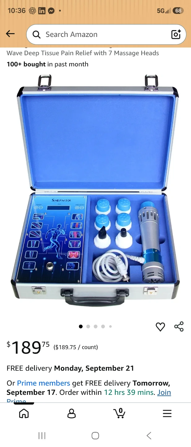 SHEFMON Shockwave Machine Model SW14B