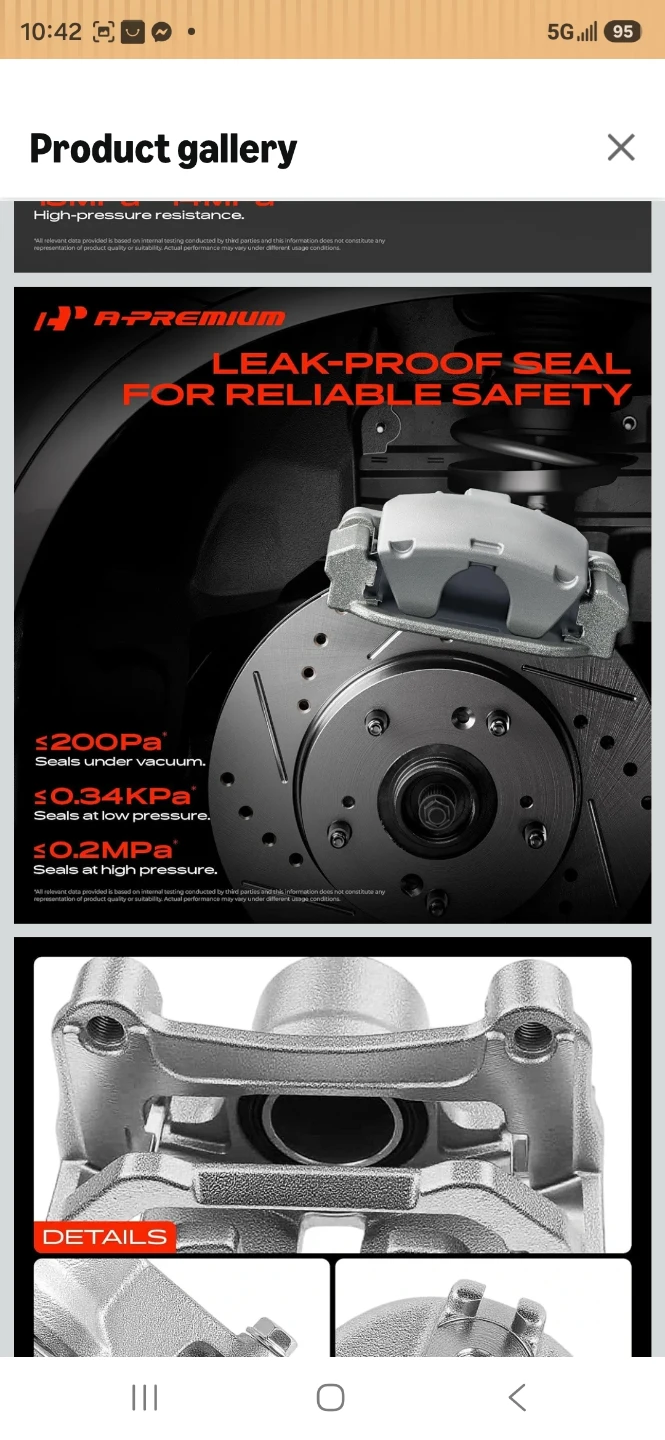A-Premium Brake Caliper for Nissan - photo 5