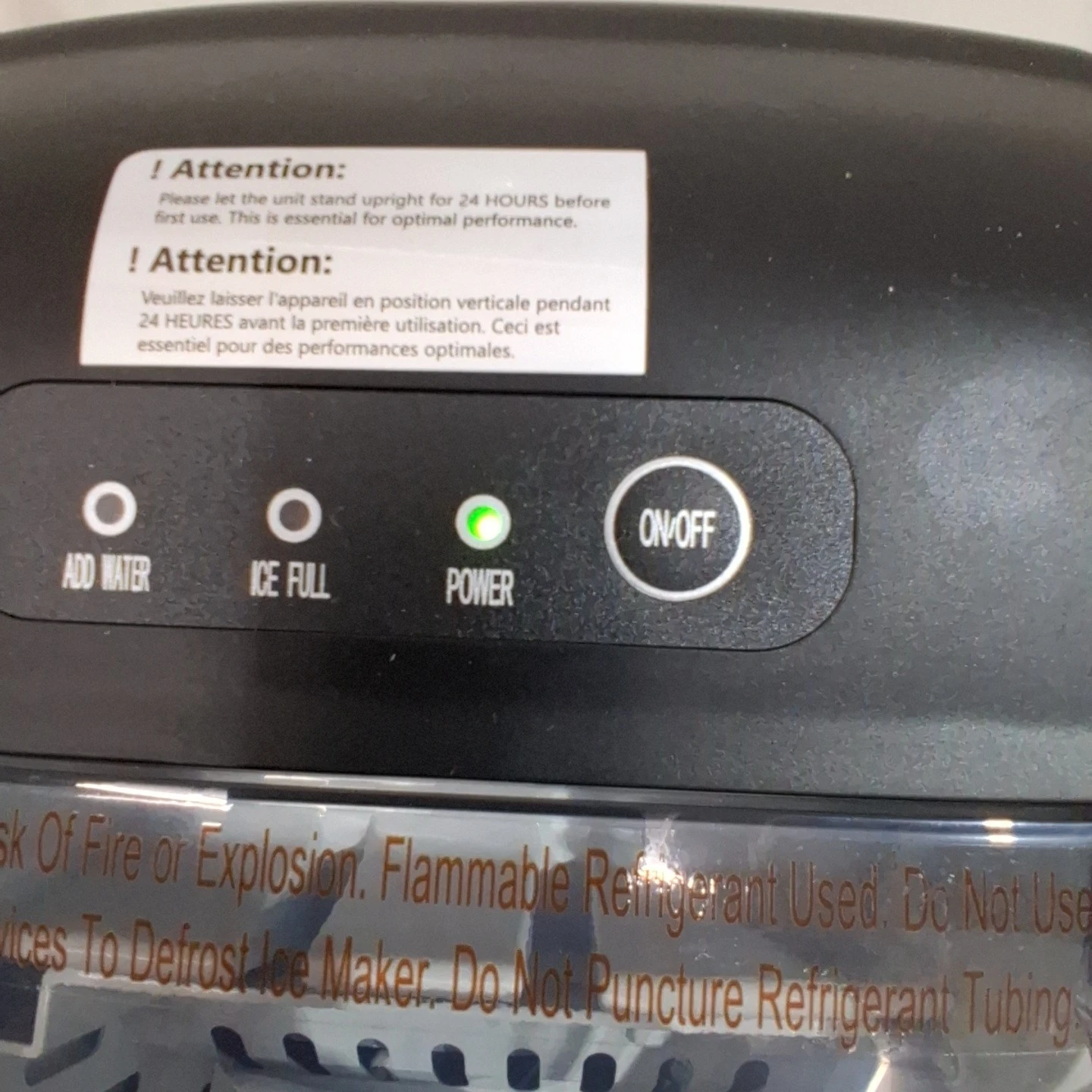 Euhomy Countertop Ice Maker- Good Condition - photo 4