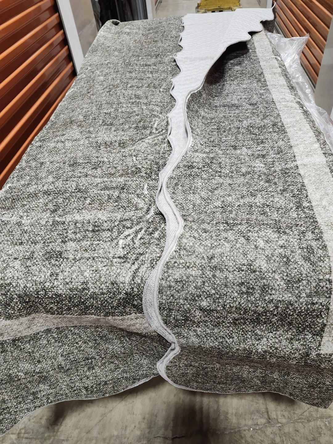 Garvee 8x10 Area Rug Modern Greenish Large Machine Washable