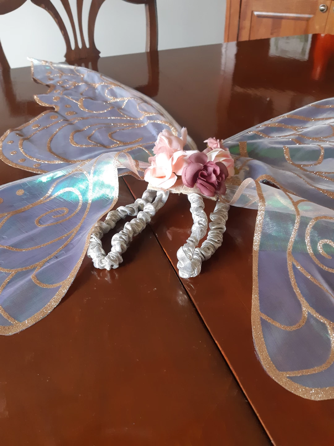 Fantasy Sparkling Fairy Wings – Rose Gold - photo 3