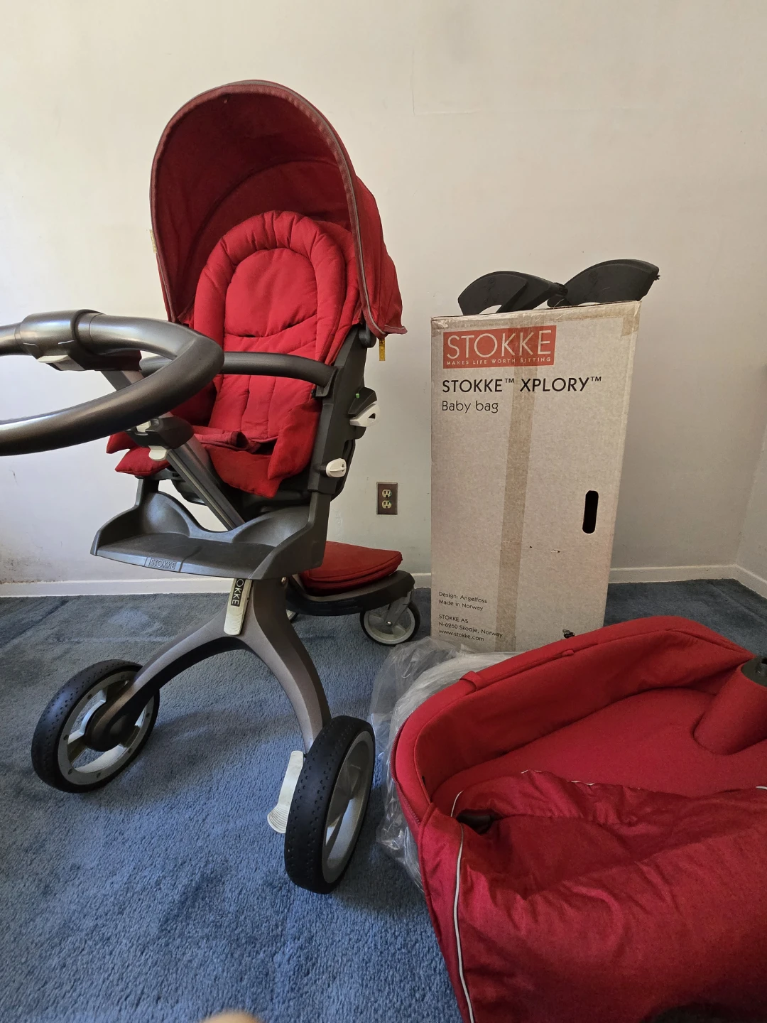 Stokke Xplory Stroller with Baby Bag - photo 2