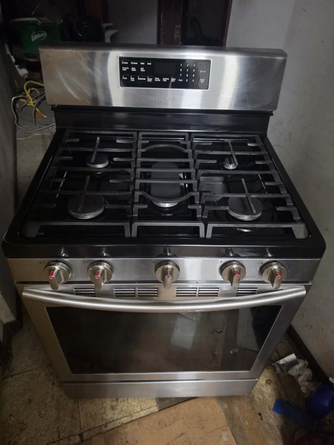 Samsung Stainless Steel Gas Range - photo 2