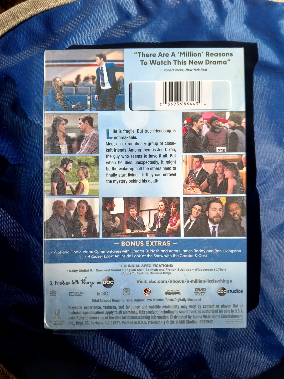 A Million Little Things: The Complete First Season DVD - photo 2