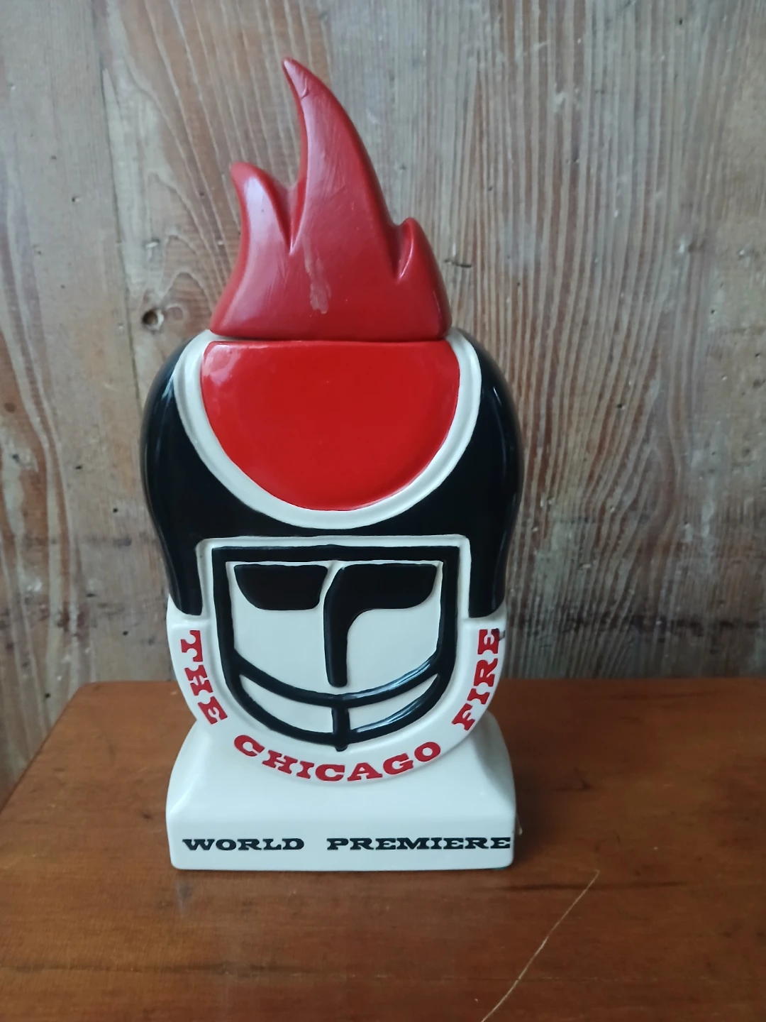 1974 The Chicago Fire  Liquor Bottle