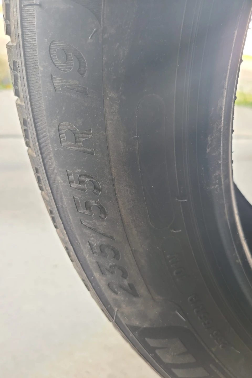 Set of 4 Michelin Primacy A/S 235/55 R19 101V Tires – Like New - photo 2