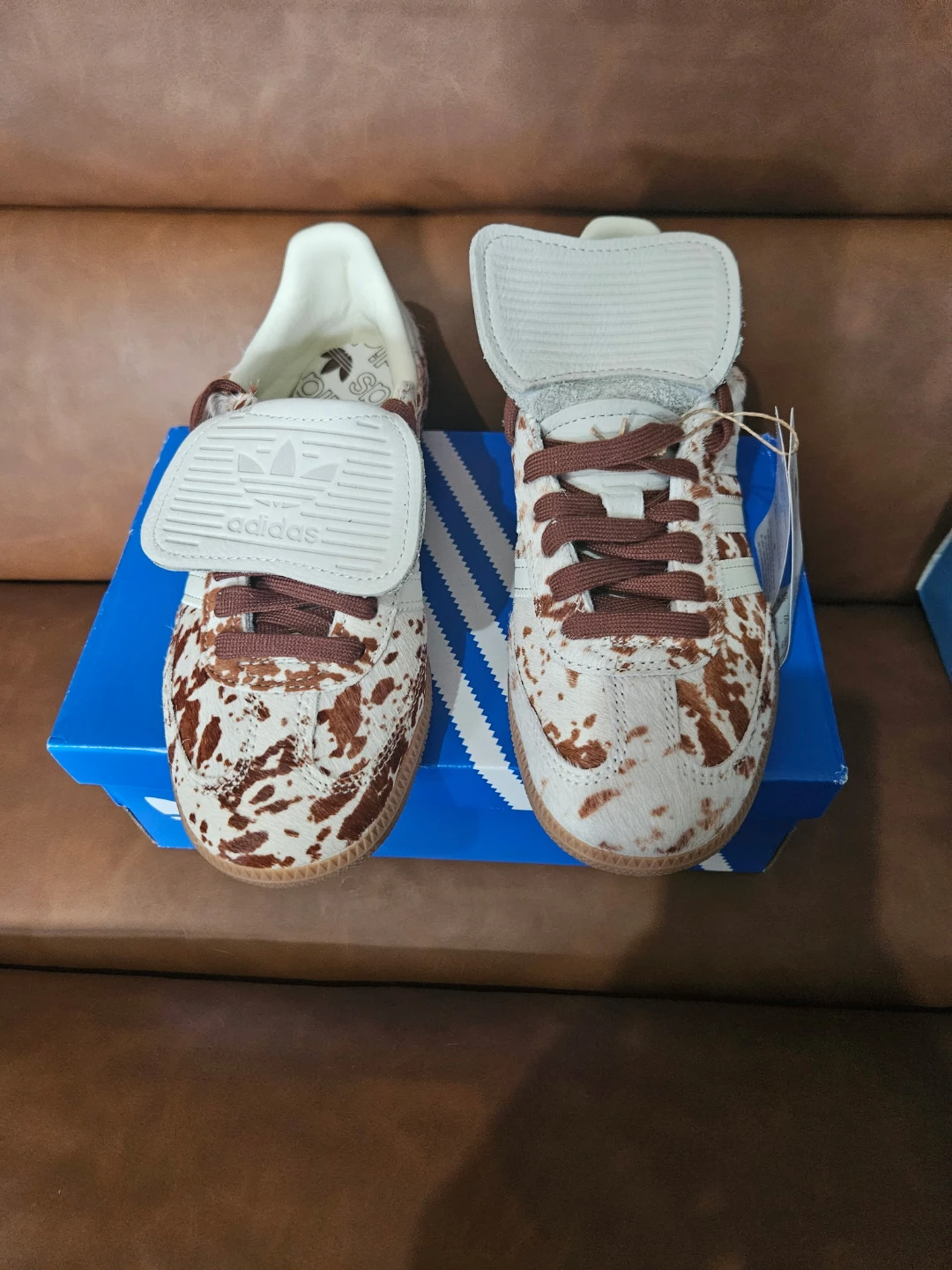 Adidas Samba LT W Cow Print Sneakers - photo 2