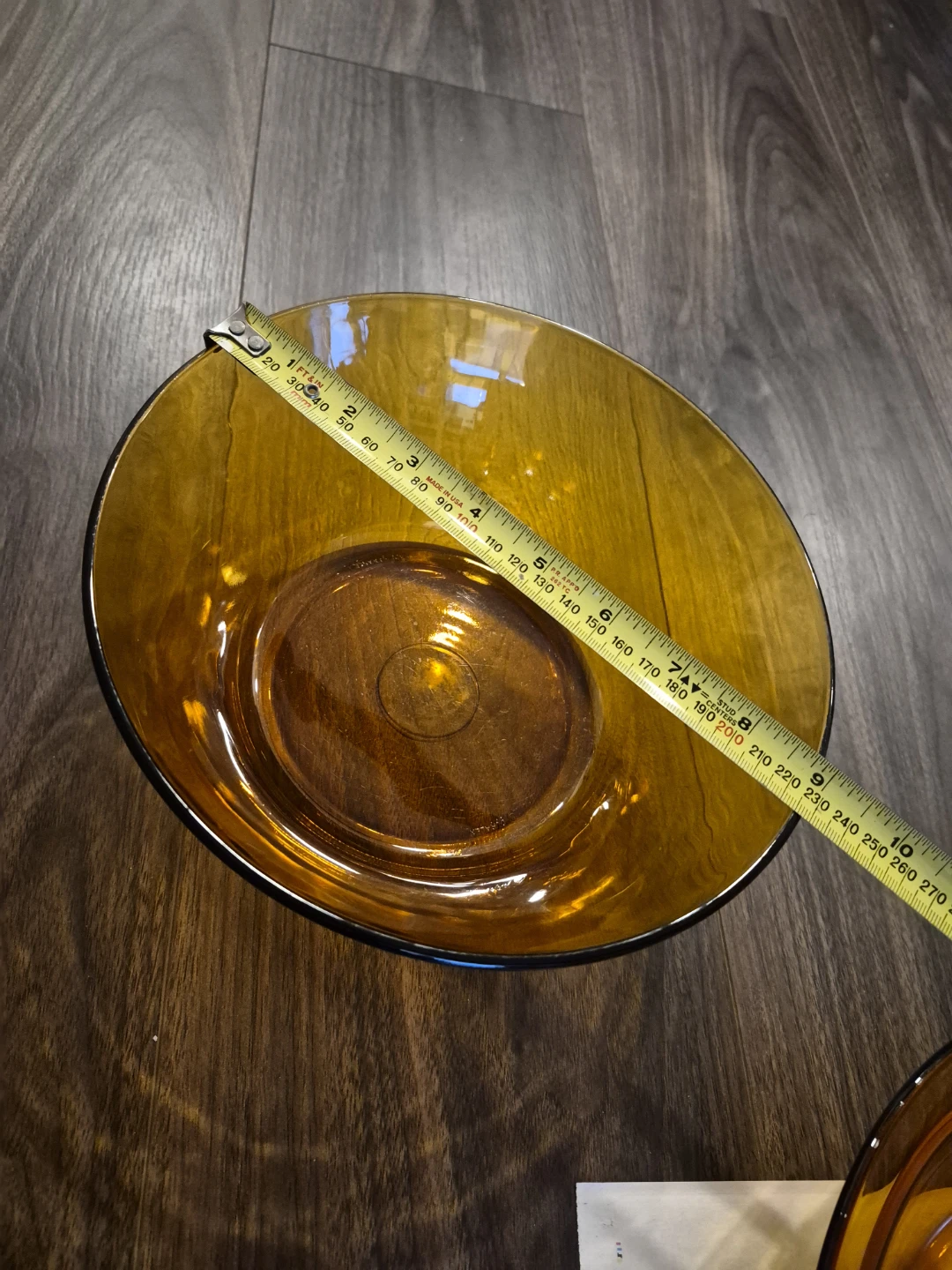 French Duralex Dinnerware 33 pcs Set [Amber Tempered Glass] - photo 3