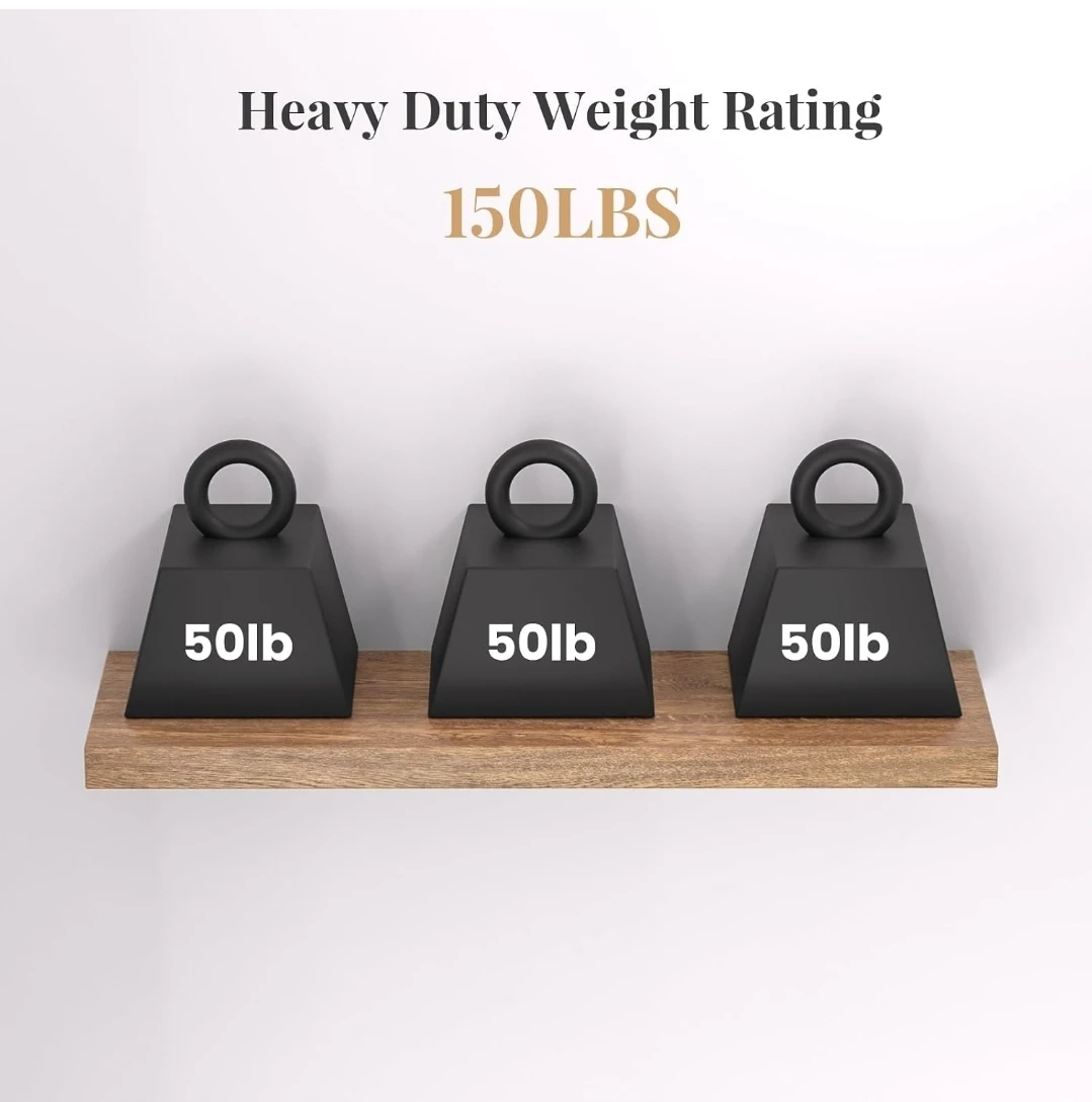 Heavy Duty Floating Shelf Bracket 34 inch - photo 5