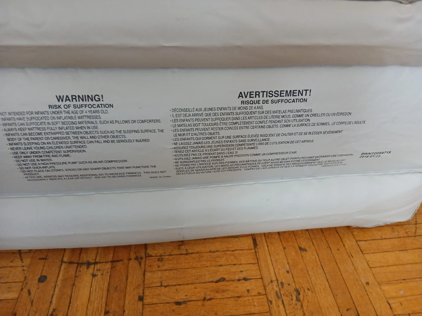 Outbound queen Air Mattress - photo 3