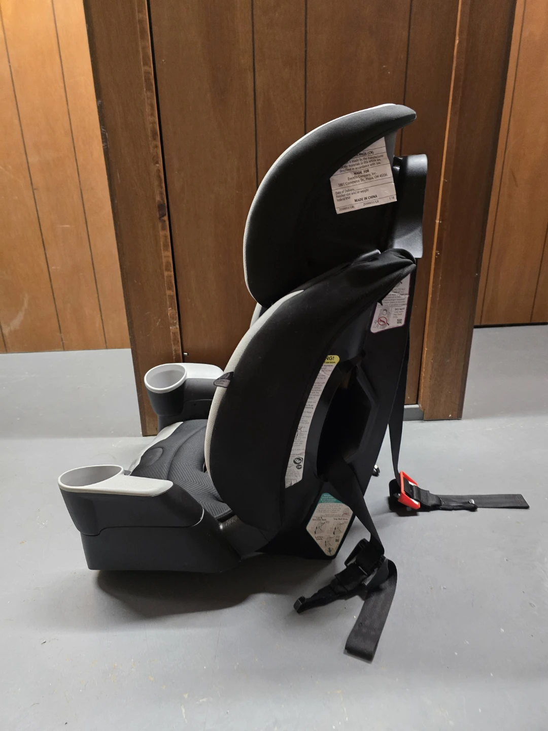 Evenflo Maestro Sport Car Seat,Grey - photo 4