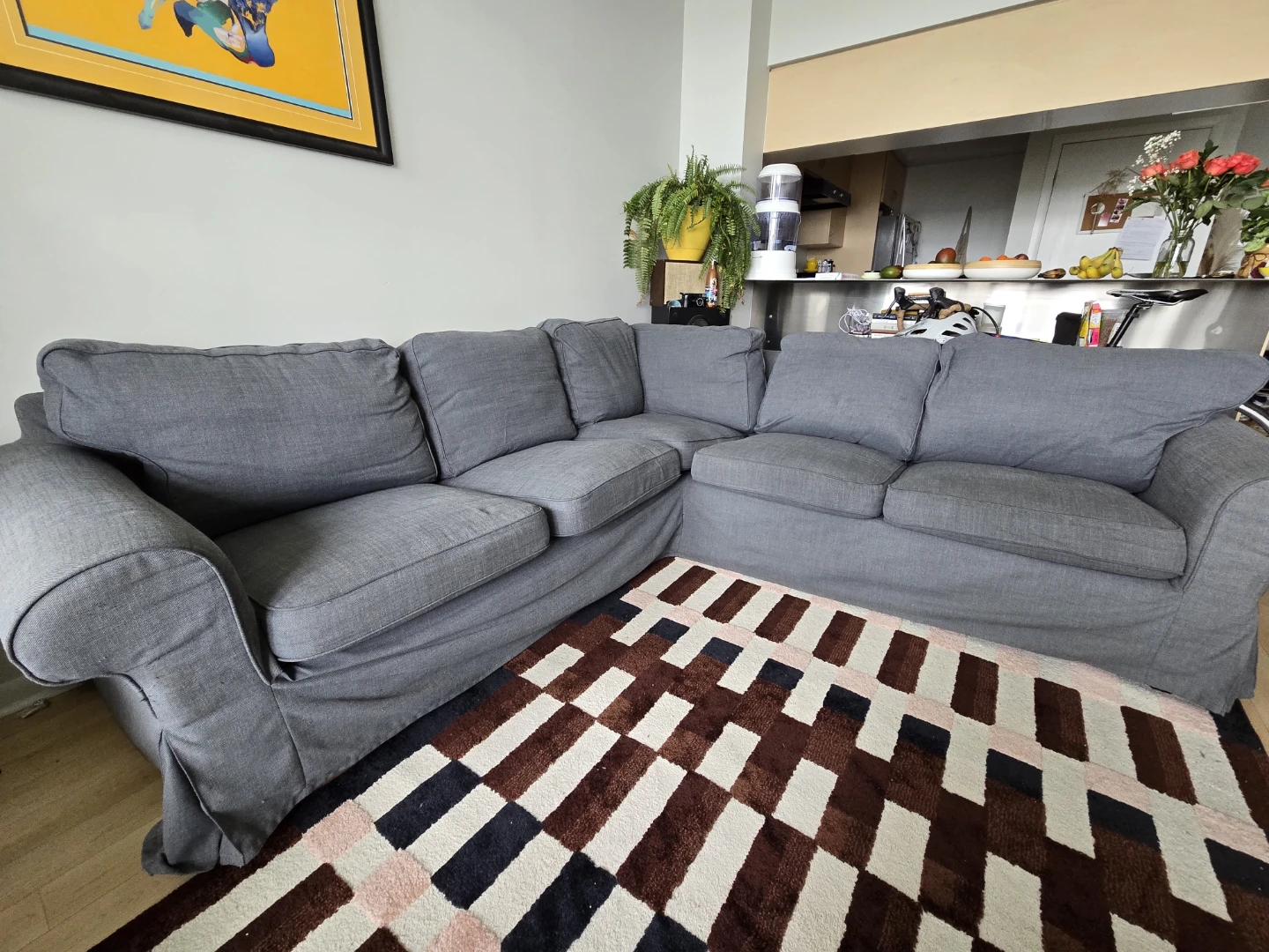 IKEA Ektorp Corner Sofa