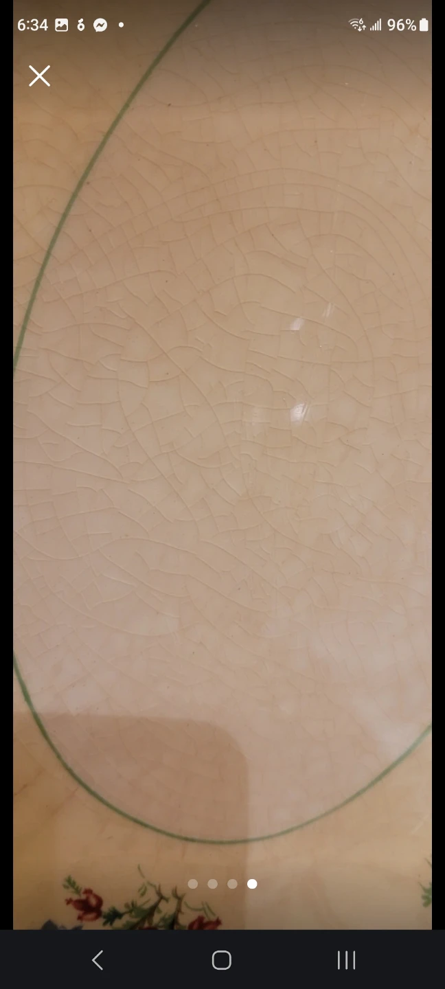 Vintage Woods Ivory Ware Serving Platter - photo 4
