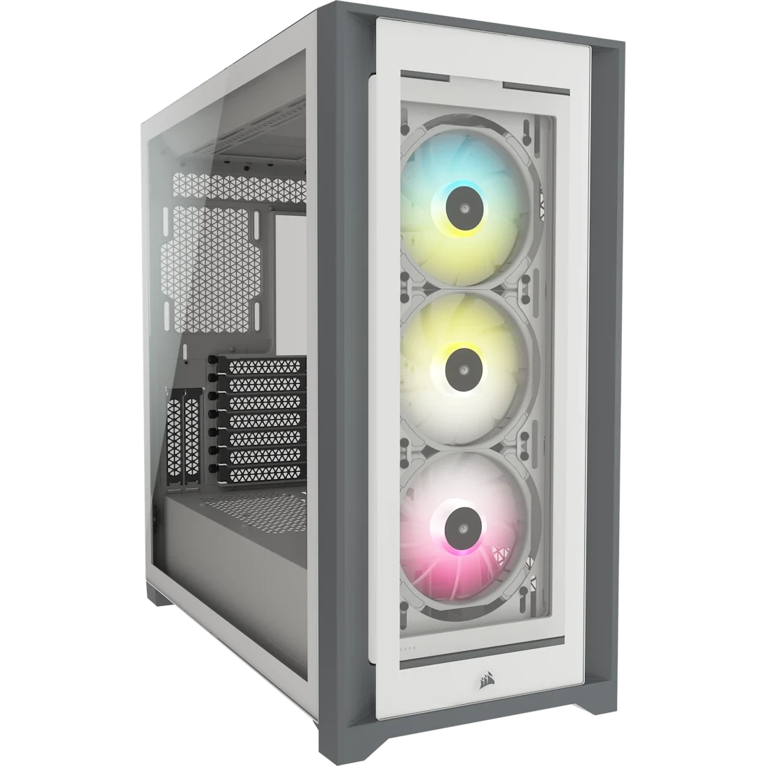 Corsair 5000X RGB Mid-Tower Case in White