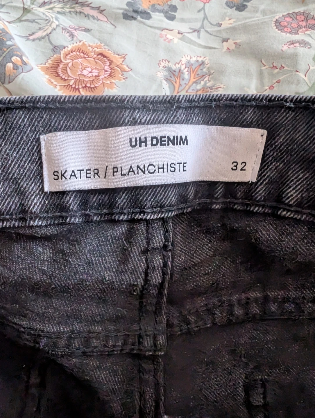 UH Denim Skater Jeans Black - photo 3