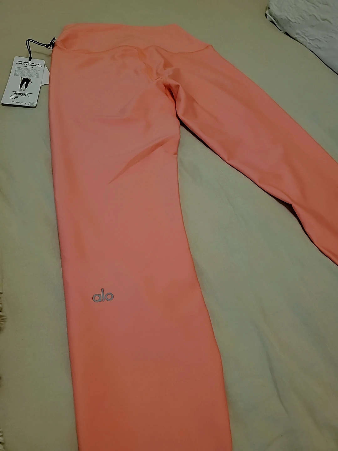 Alo Yoga 7/8 High-Waist Airlift Leggings - Strawberry Lemonade - photo 2