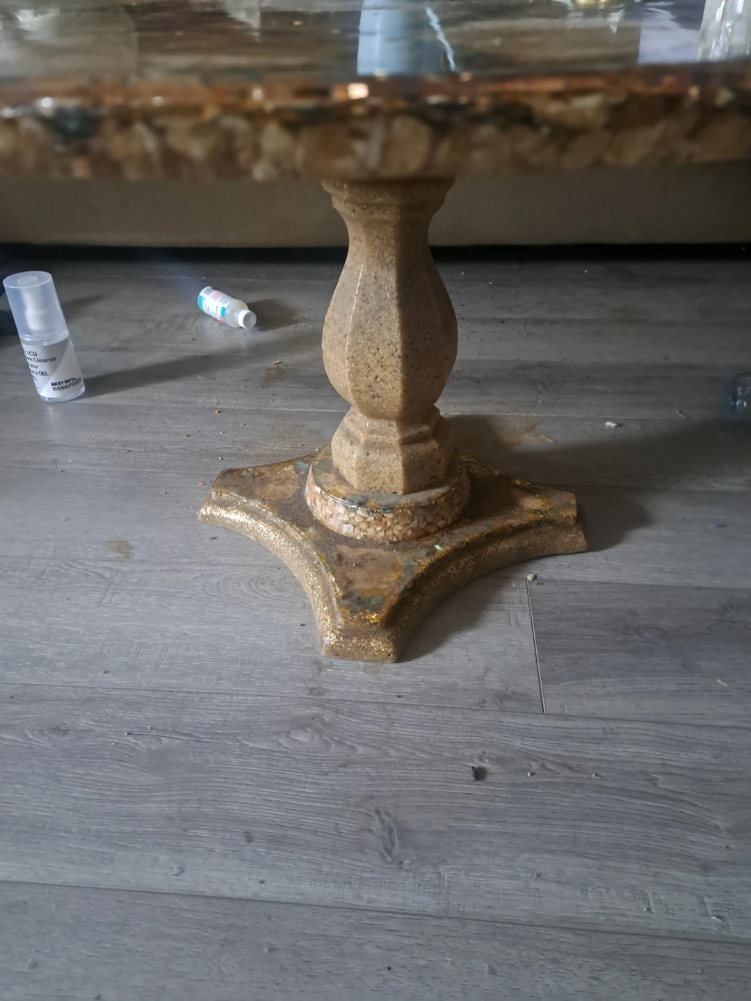 Stone and Mosaic Accent Table - photo 2