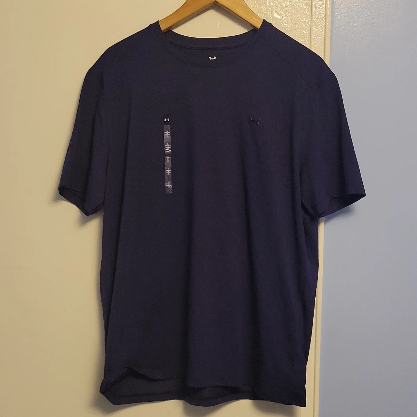 Under Armour Bouncy Cotton T-Shirt Navy