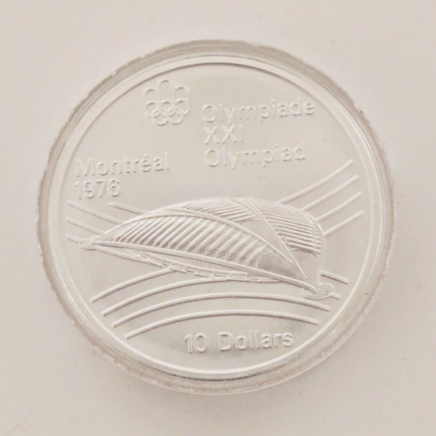 Montreal Olympics Silver Coin