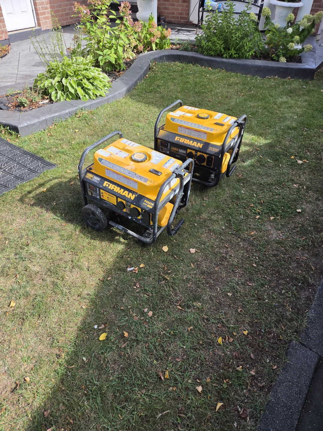 Two Firman P03635 Generators🏈
